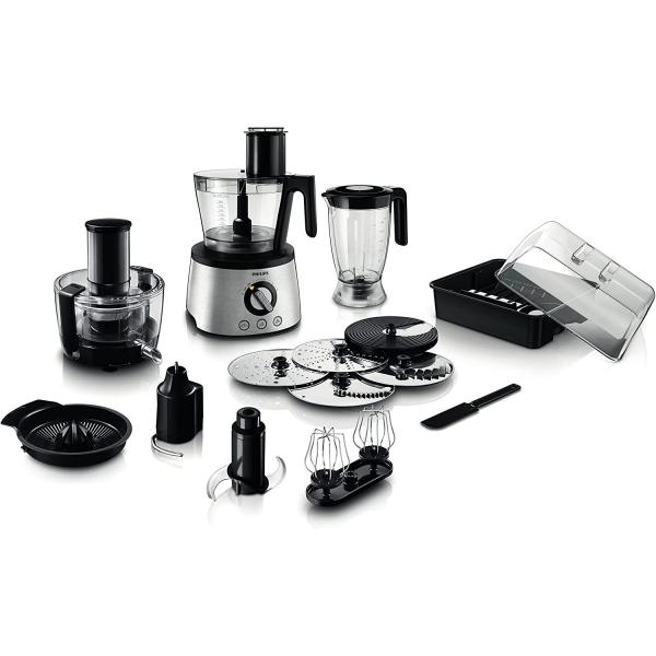 Кухонный комбайн 4 в 1 Philips Avance HR7778/01 3pin с переходником на ...