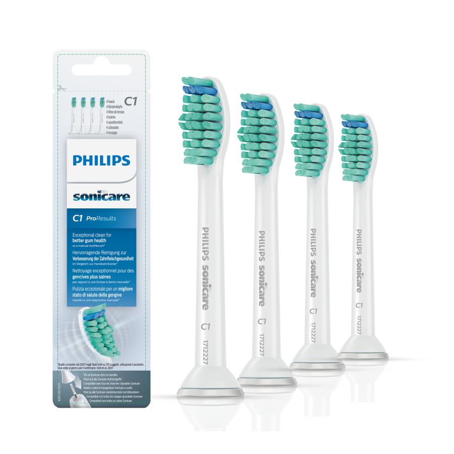 Насадки Philips Sonicare ProResult HX6014 для эффективного удаления налёта, 4 шт