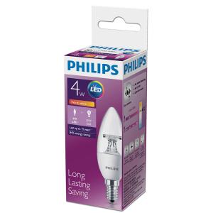 Лампа Philips E14 2700K (тёплый) 4 Вт (25 Вт)