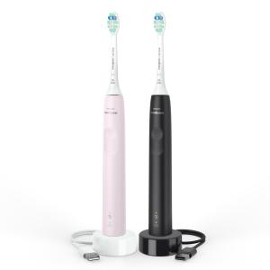 Набор электрических зубных щеток Philips Sonicare 3100 series HX3675/15, 2 шт