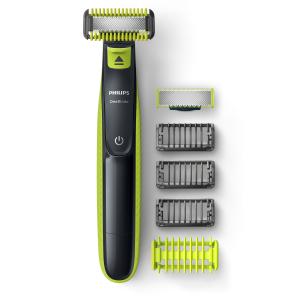 Philips OneBlade со сменным лезвием и насадками-гребнями для лица и тела QP2620