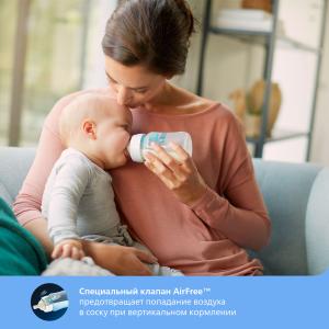 Детская бутылочка с клапаном AirFree Philips Avent Anti-colic SCF810/14