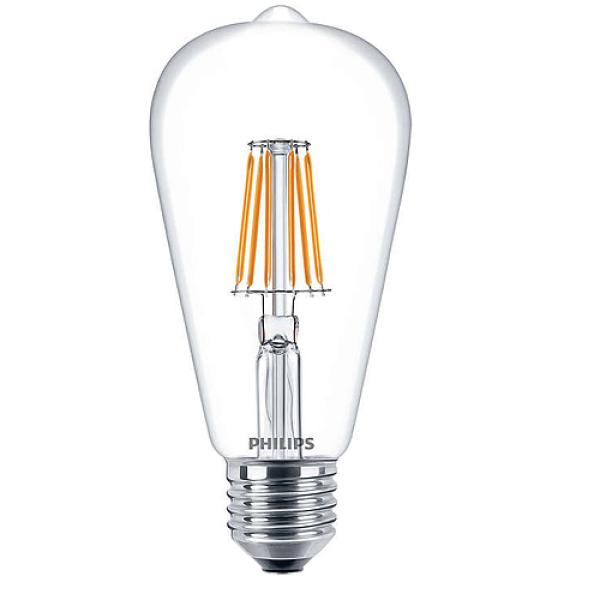 Светодиодная лампа Philips E27 2700K (тёплый) 6 Вт (70 Вт)