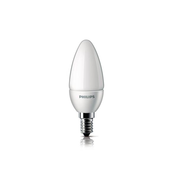 Светодиодная лампа Philips E14 2700K (тёплый) 5 Вт (25 Вт)