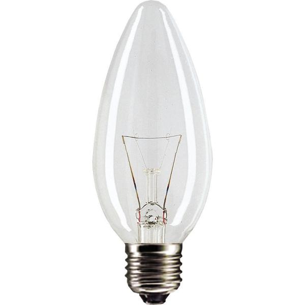 Лампа накаливания Philips E27 B35 230V CL.1CT/10X10F 40 Вт