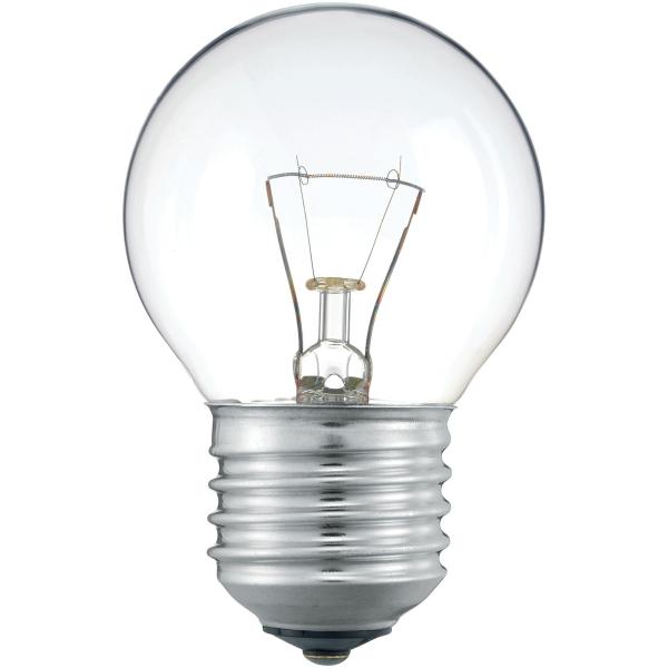 Лампа накаливания Philips P45 E27 230V 390lm 40 вт