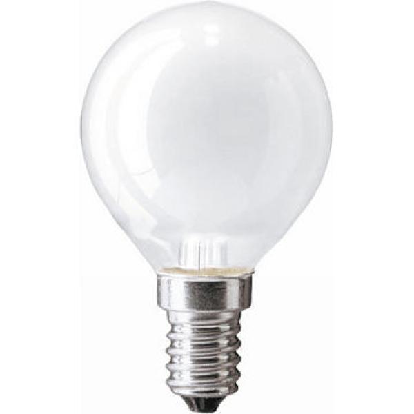 Лампа накаливания Philips E14 230V P45 FR 1CT/10X10 40 Вт