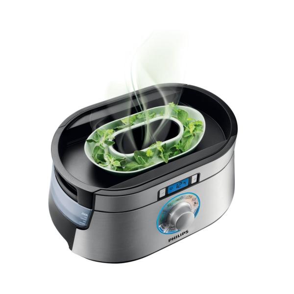 Пароварка Philips HD9160 (темно-серый) купить в Интернет-магазине Philips