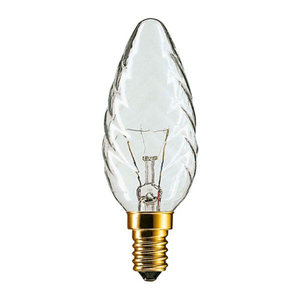 Лампа накаливания Philips E14 230V BW35 CL 1CT/4X5F 60 Вт