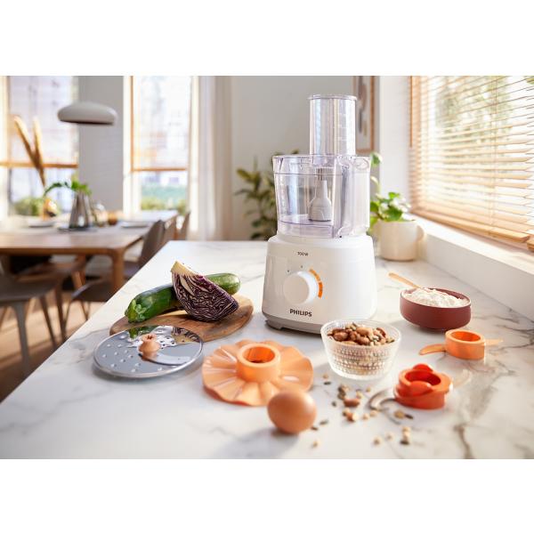 Кухонный комбайн 4 в 1 Philips Daily Collection HR7310/00 (белый ...