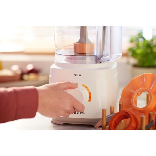 Кухонный комбайн 4 в 1 Philips Daily Collection HR7310 (белый) купить в ...