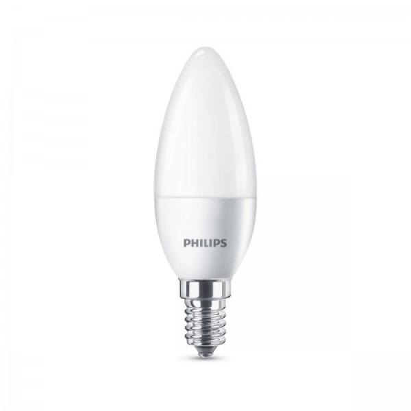 Светодиодная лампа Philips E14 6500K (холодный) 5 Вт (40 Вт)
