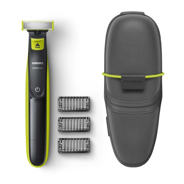 Philips OneBlade с 3 насадками-гребнями и дорожной сумкой QP2520/65