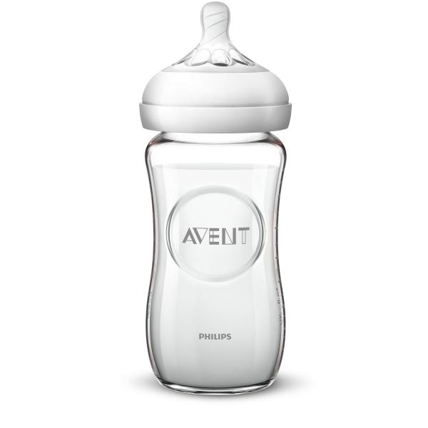 Бутылочка стеклянная для кормления Philips Avent Natural SCF053/17