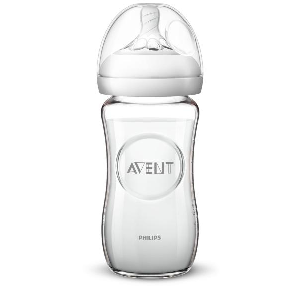 Бутылочка стеклянная для кормления Philips Avent Natural SCF053/17