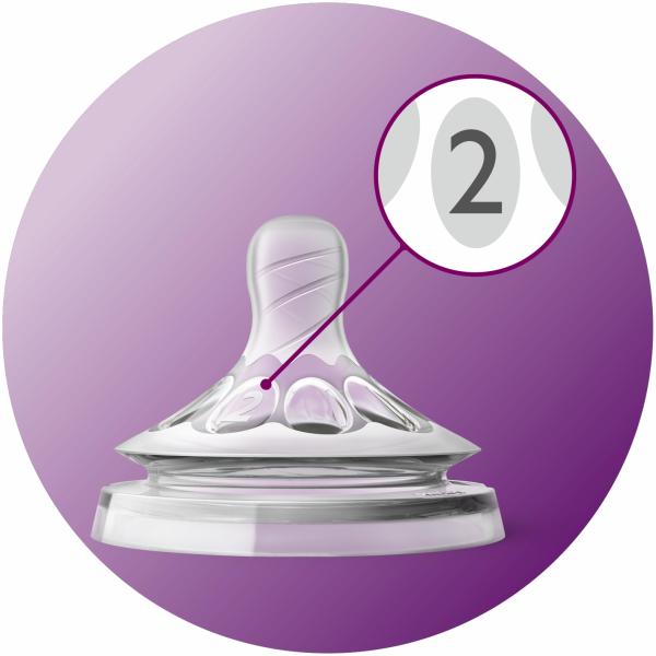 Бутылочка стеклянная для кормления Philips Avent Natural SCF053/17