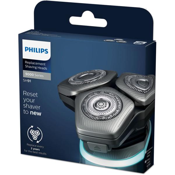 В корзину Бритвенные головки Philips SH91/50 (3 шт.) Бритвенные головки Philips SH91/50 (3 шт.)