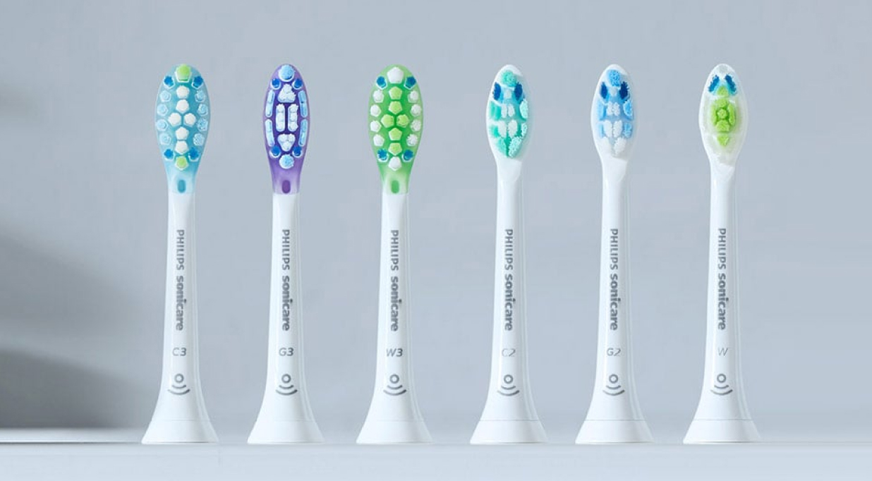 Походит для всех насадок Philips Sonicare